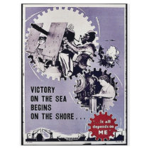 Victory On The Sea Begins On The Shore flyers