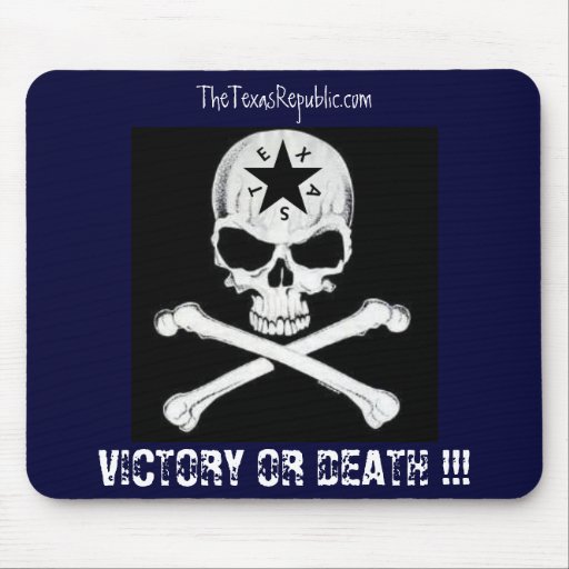 Victory or Death!!! Mousepad
