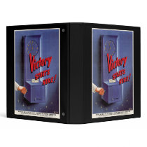Victory Starts Here Vinyl Binder