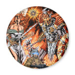 Victory Through Intelligence by Al Rio Refrigerator Magnets