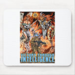 Victory Through Intelligence by Al Rio Mouse Pad