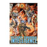 Victory Through Intelligence by Al Rio Custom Stationery