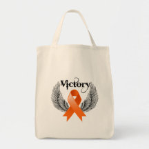 Victory Wings - Leukemia Canvas Bag