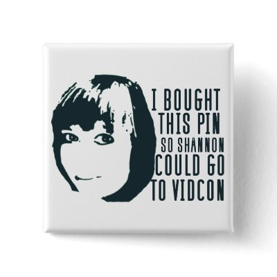 VidCon Button by Shannancy