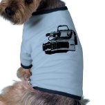 VIDEO CAMERA PET TSHIRT