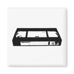 Video Cassette VHS Fridge Magnets