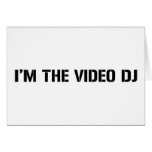Video DJ cards