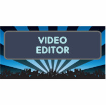 Video Editor Marquee photo sculptures by itsallhot Video Editor Marquee photo sculptures