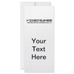 Video Games: Improving Hand Eye Coordination Personalized Rack Card