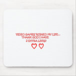 video games mouse pads