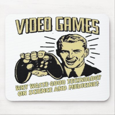 Video Games Poster Mousepad