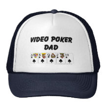 video poker dad hat