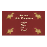 Video Productions and Media Services Business Card Templates