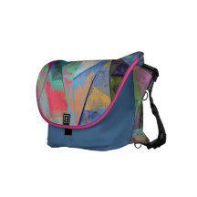 Vidrio quebrado bolsas messenger