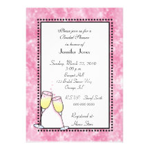 Vidrios nupciales de Champán de la invitación de l