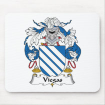 Viegas Family Crest Mousepad