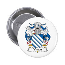 Viegas Family Crest Button