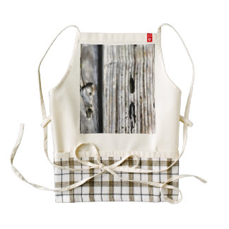 Vieja textura de madera delantal zazzle HEART