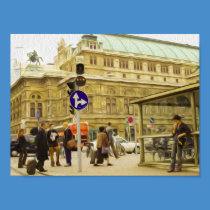 Vienna Austria in Oil posters