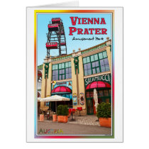 Vienna - Colorful Prater Park Greeting Cards