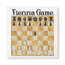 Vienna Game Refrigerator Magnet