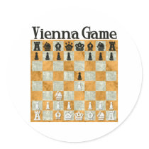 Vienna Game stickers by nakedzealot Vienna Game stickers