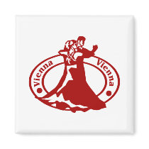 Vienna Refrigerator Magnet