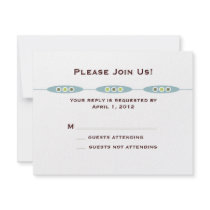 Vienna Response Card:  Oxford Invitations