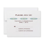 Vienna Response Card:  Oxford Invitations