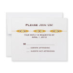 Vienna Response Card:  Sorbet Custom Invitation