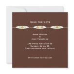 Vienna Save the Date: Dark Chocolate Announcements