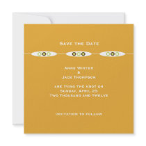 Vienna Save the Date: Sorbet Custom Announcements