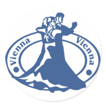 Vienna Stamp stickers by alternateworlds Vienna Stamp stickers