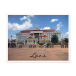 vientiane city laos post cards