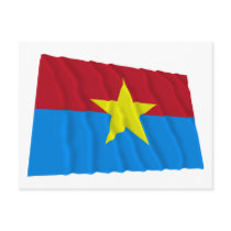 Viet Cong Waving Flag Postcards
