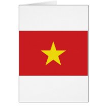 Viet Nam National Flag Card