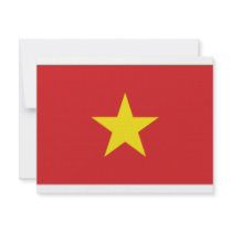 Viet Nam National Flag invitations by All_Flags Viet Nam National Flag invitations