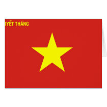 Viet Nam Peoples Army, Vietnam flag Cards