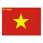 Viet Nam Peoples Army, Vietnam flag cards