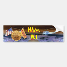 Viet Nam Vet bumper sticker