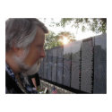 Viet Nam Veteran Visits the Traveling Wall posters by Cherrion Viet Nam Veteran Visits the Traveling Wall posters