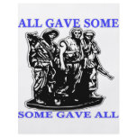 Vietnam All Gave Some & Some Gave All flyers