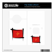 Vietnam Brush Flag Decal For Flip Ultra II