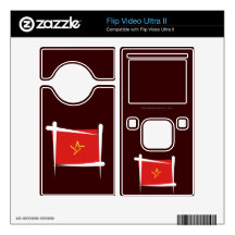 Vietnam Brush Flag Decals For Flip Ultra II
