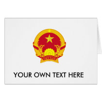 Vietnam Coat of Arms Cards