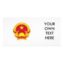 Vietnam Coat of Arms Photo Greeting Card