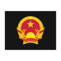 Vietnam Coat of Arms Postcard