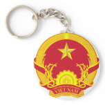 VIETNAM COAT OF ARMS. VIET SYMBOL keychains