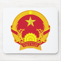 VIETNAM COAT OF ARMS. VIET SYMBOL mousepads by flaguniverse VIETNAM COAT OF ARMS. VIET SYMBOL mousepads