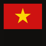 Vietnam Flag Map Spaghetti Top